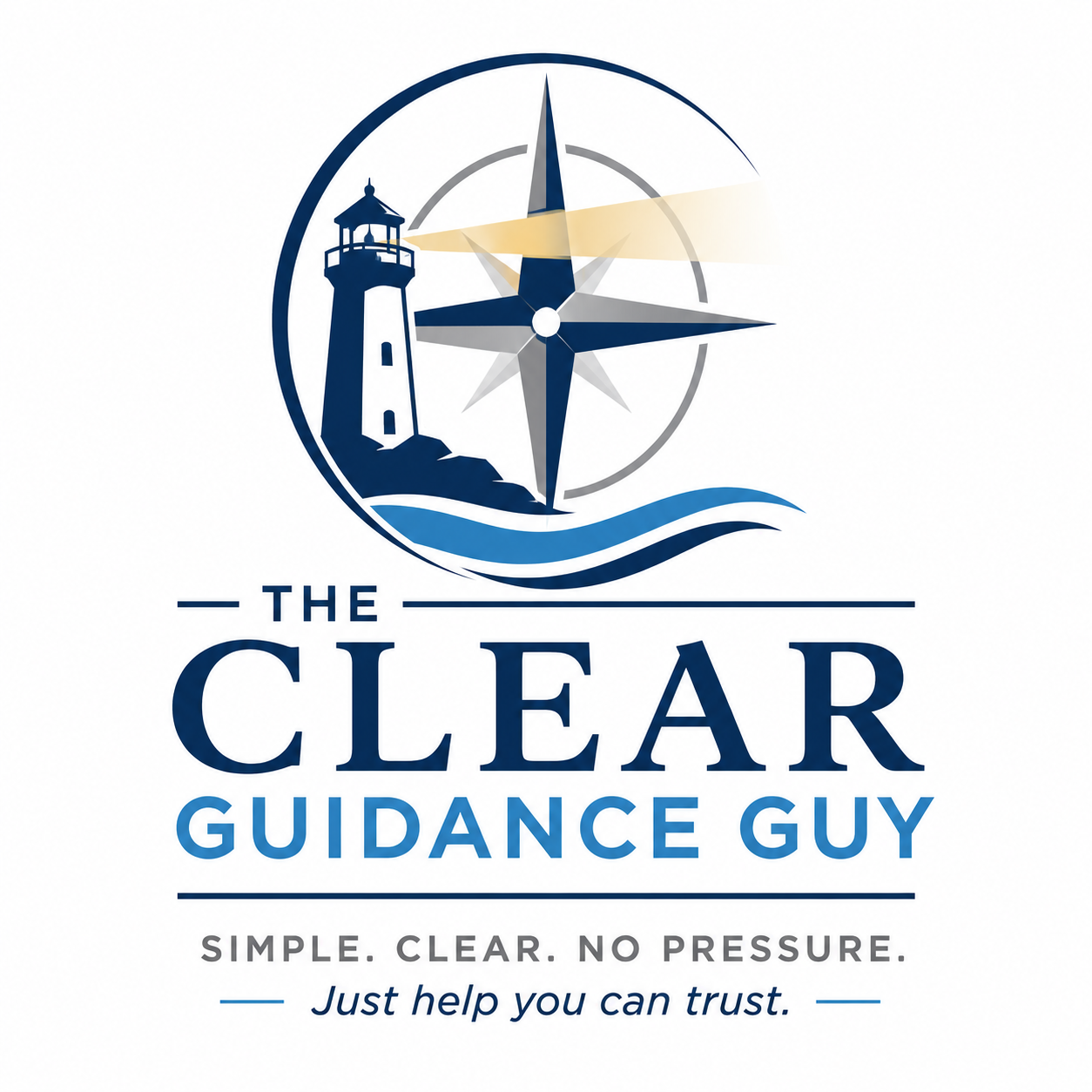 The Clear Guidance Guy logo